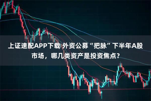 上证速配APP下载 外资公募“把脉”下半年A股市场,哪几类资产是投资焦点?