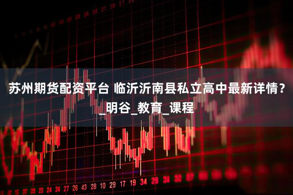 苏州期货配资平台 临沂沂南县私立高中最新详情？_明谷_教育_课程
