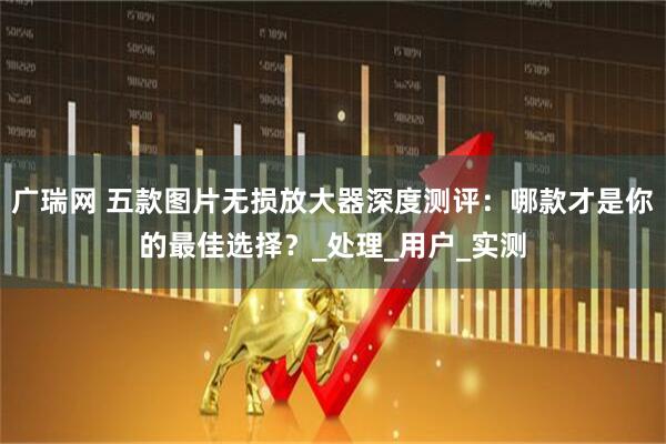 广瑞网 五款图片无损放大器深度测评：哪款才是你的最佳选择？_处理_用户_实测