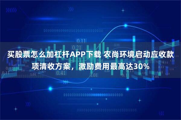 买股票怎么加杠杆APP下载 农尚环境启动应收款项清收方案，激励费用最高达30%